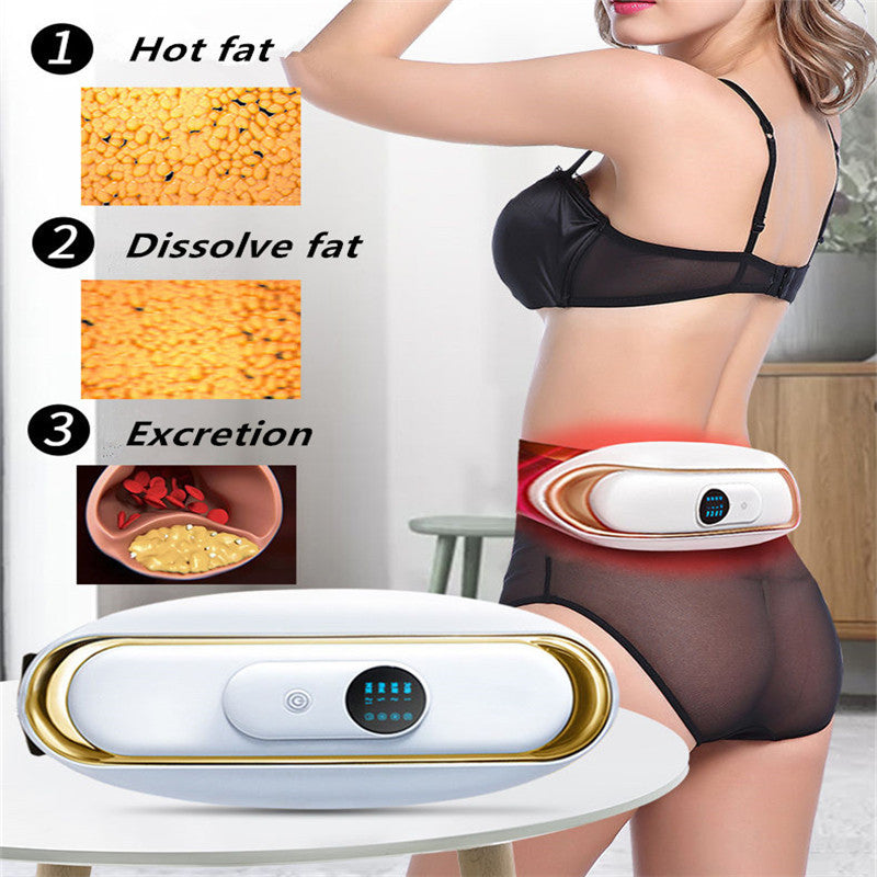 Electric body slimmer, back slimming belt, fat burner Eva, abdominal massage