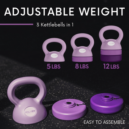 Adjustable Kettlebell - 5-12 Pounds